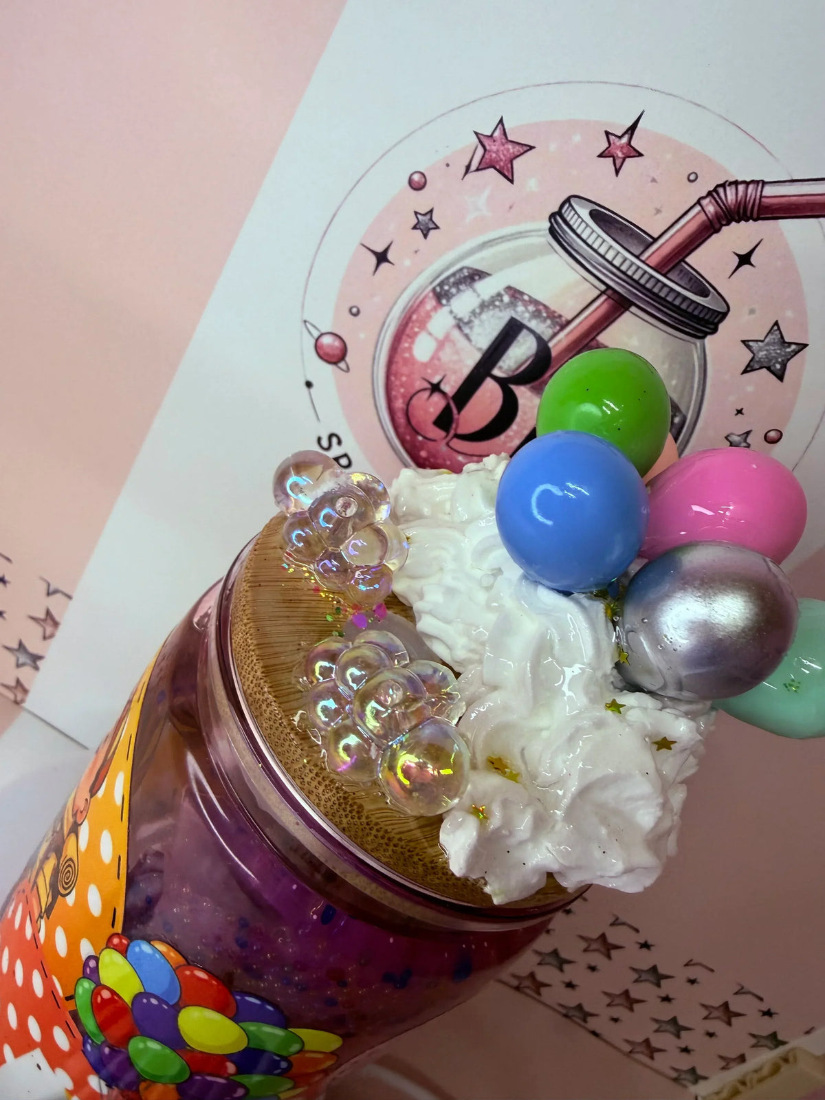 16oz acrylic snowglobe glitter tumbler inspired by a adventure theme