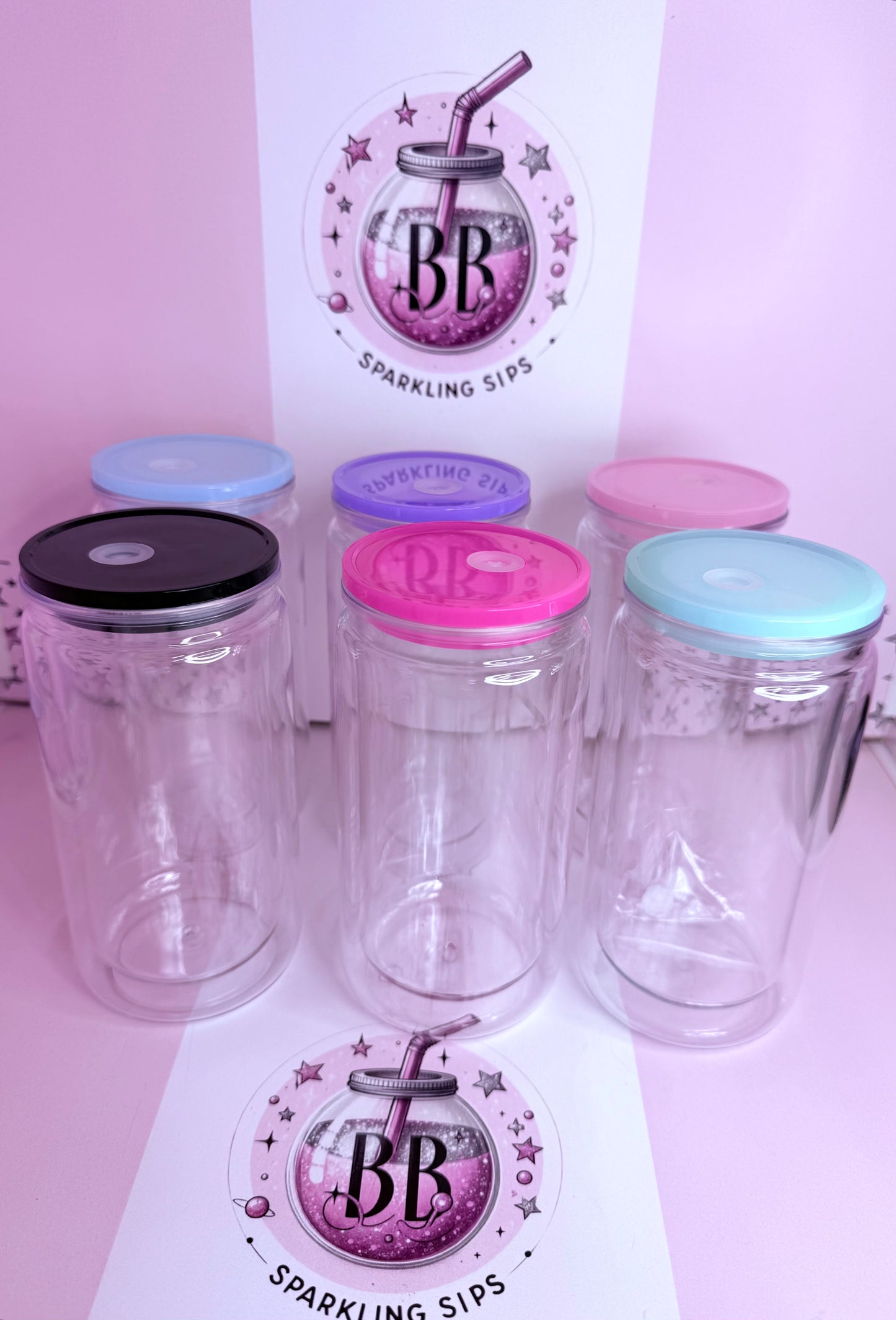 Custom 16oz Coloured Snowglobe Cup PLEASE READ THE DESCRIPTION BEFORE PURCHASING
