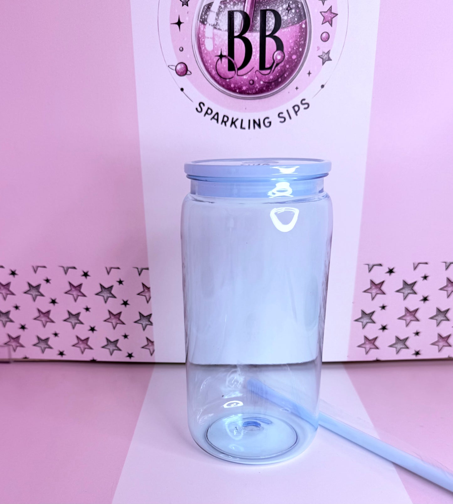 Custom Full Coloured Can with coloured straw. PLEASE READ DESCRIPTION BEFORE PURCHASING