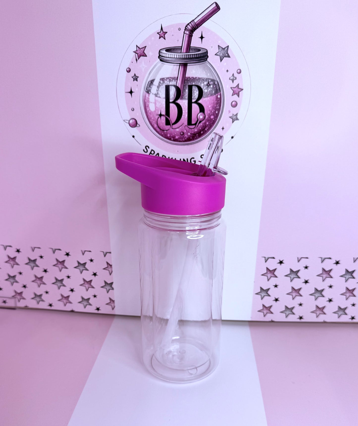 Custom 10oz Kids Snowglobe Bottle. PLEASE READ THE DESCRIPTION BEFORE PURCHASING